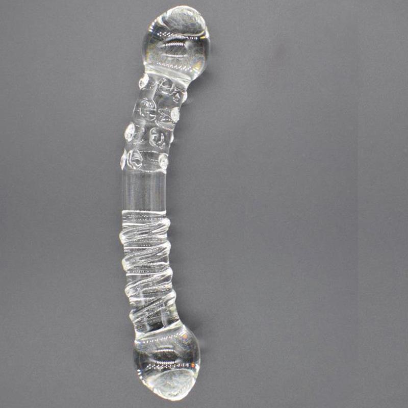 Pyrex Glass Dildo Masturbation Sex Toy For Man Prostate Massage Artificial Anal Plug Female Vagina Stimulation