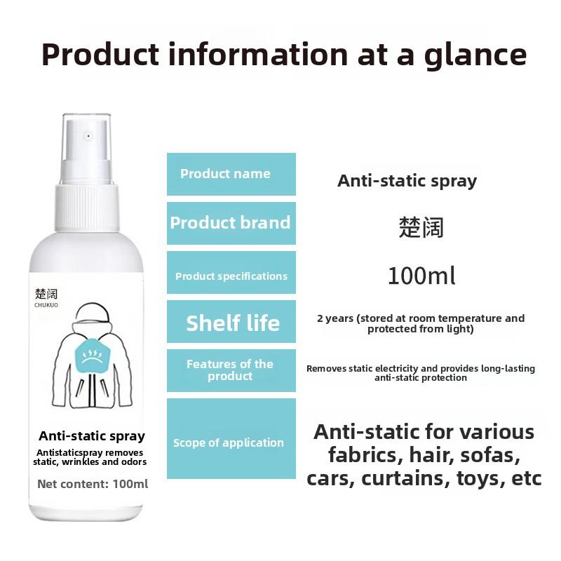 Antistatik-Spray für Kleidung und Pullover