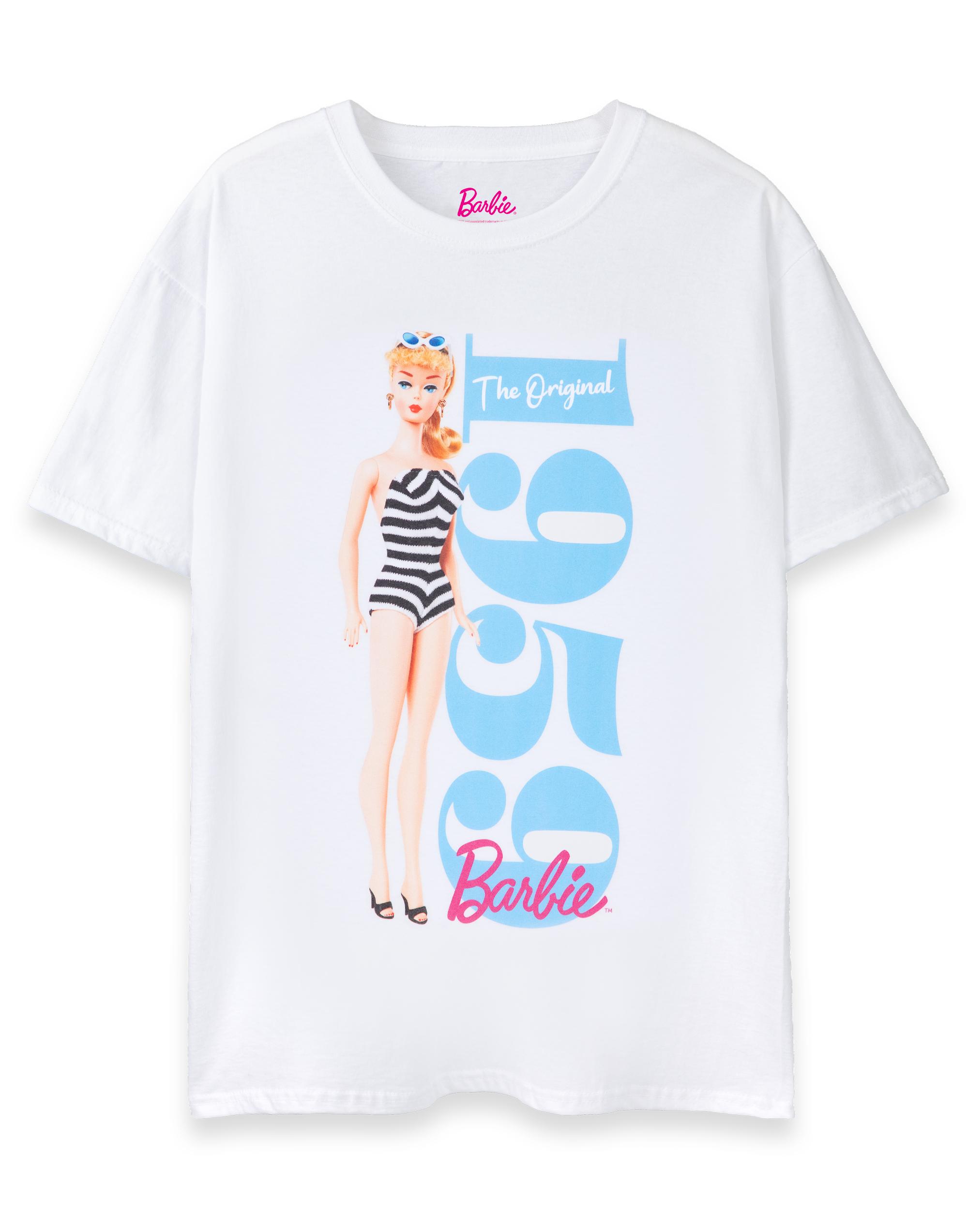 Barbie Short Sleeved TShirt womens White Official Merch M