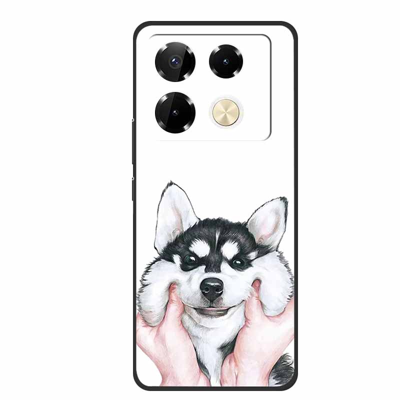 Case For Infinix Note 40 Pro 4G TPU Soft Silicone Back Cover for Infinix Note40 Phone Cases X6850 X6853 Original Colorful Capa