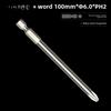 BROPPE Magnetic Cross Screwdriver with Electric Drill and Pneumatic Nozzle Head