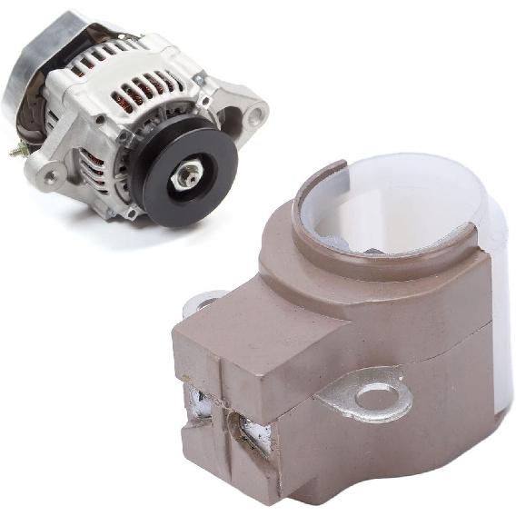 Держатель щеток генератора Ремонтный комплект щеток, Ремонтный комплект держателя щеток генератора из алюминиевого сплава Комплект держателей щеток регулятора напряжения генератора для