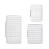 Fly Fishing Hook Box Fly Fishing Hook Box With Foam Waterproof Durable Fishing Gear Transparent S for M L Size