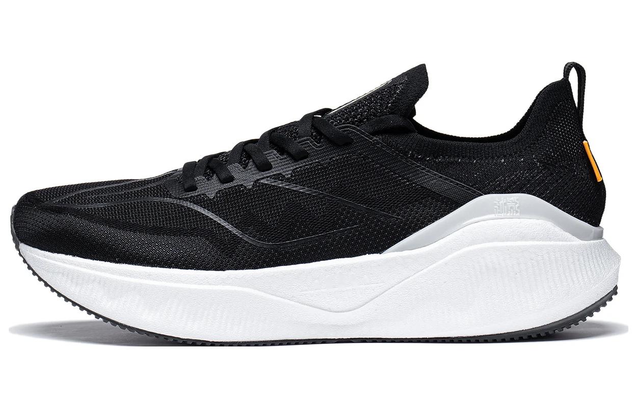 Li Ning YueYing 3.0 Pro Нескользящие Износостойкие Низкие Беговые Кроссовки Мужские Черно-Белые ARHT017-5 40