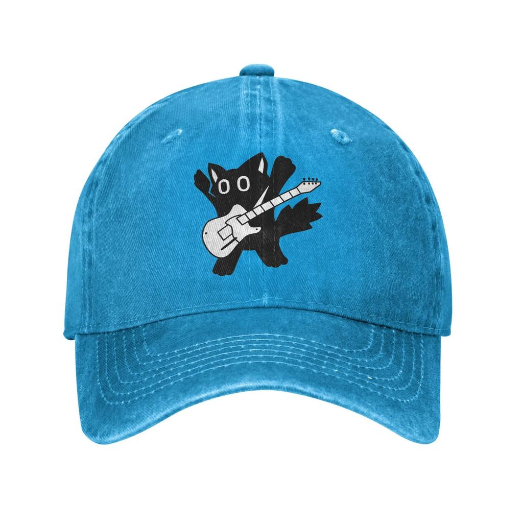 Summer  Cartoon Cat Group Printed Baseball Cap Sun Hot Sale Washed Hip Hop Hats Women Unisex Casual Tennis Skate Baseball Caps
