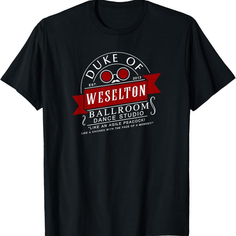 Weselton Ballroom Dance Studio Est 2013 T Shirt - Men s Summer Cotton Graphic Tee S разноцветный