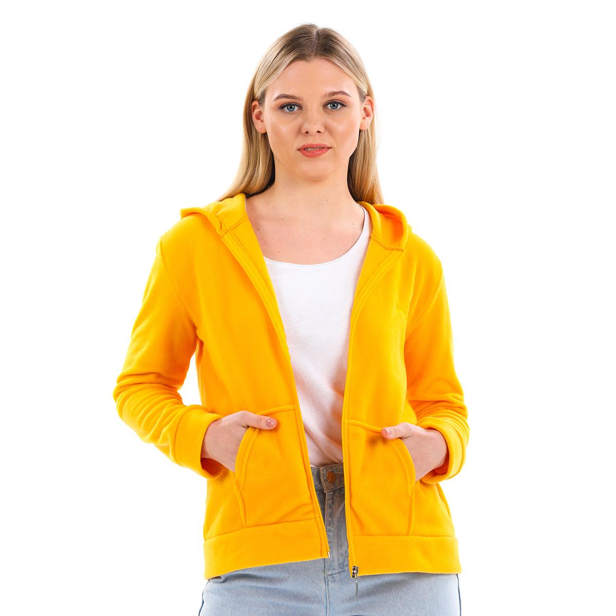 

Женская флисовая толстовка SOFAL I L жёлтый