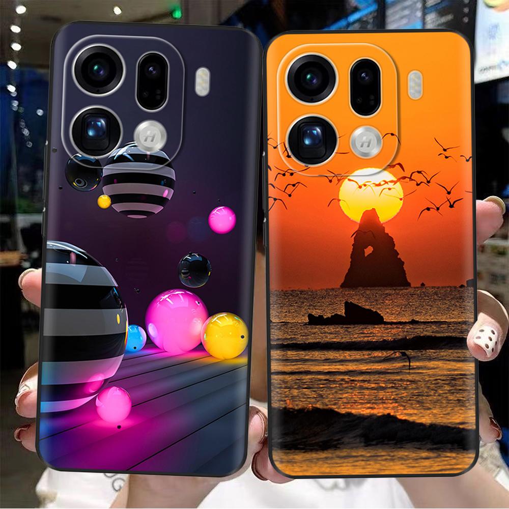 For OPPO Find X9 Pro Case X9Pro Soft Silicone TPU Protective Back Case For Oppo Find X9 Coque Shockproof TPU Phone Cover Funda