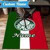 Custom Name Palm Beach Paradise Rug Game Carpet, Floor Mat for Bedroom Living Room Entryway Rug, Home Decor Idea Gift for Christmas birthday