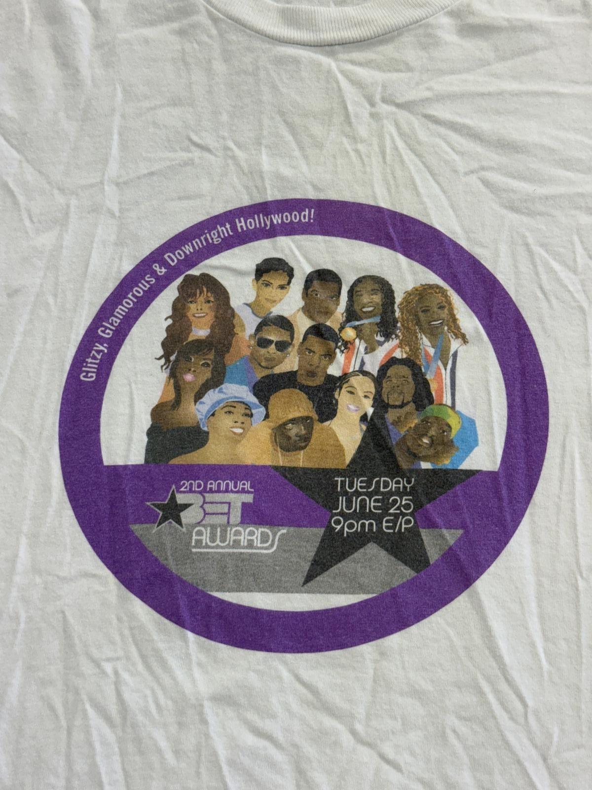 Vintage BET Awards T-shirt 2002 2nd Annual Awards S