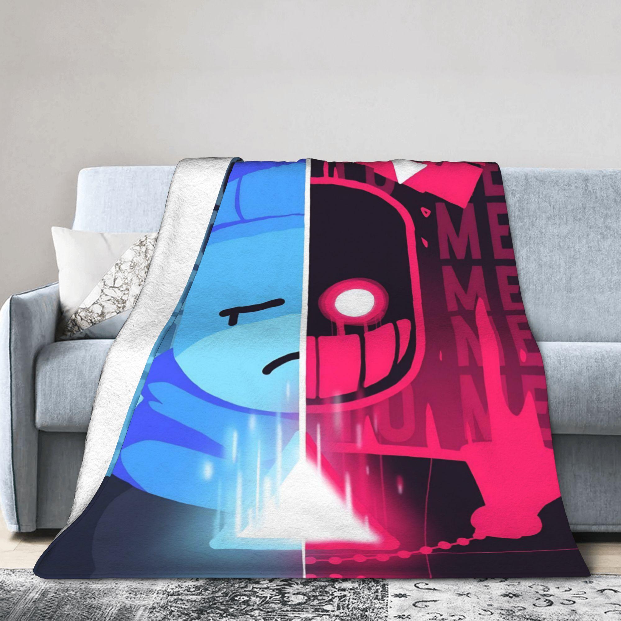 Dunika Chen Unisex Forsaken Bluudud Blankets Flannel Horror Game Soft Throw Blanket For Bedroom Sofa Quilt Breathable