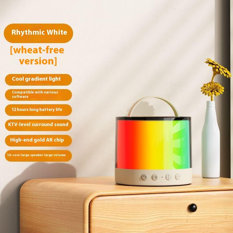 

Мини-стереосистема K-song, все в одном, высокое качество звука, двойной совместный саундтрек, длительное время работы от батареи, портативная портативная стереосистема Bluetooth