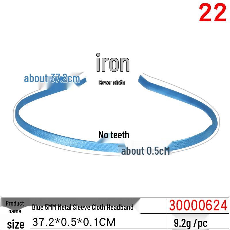 Unisex Invisible Sports Iron Headband - Korean Style Wave Hair Clip.