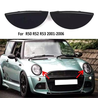 Pair Front Headlight Washer Cap Cover Cap for Mini Cooper R50 R52 R53 2001-2006