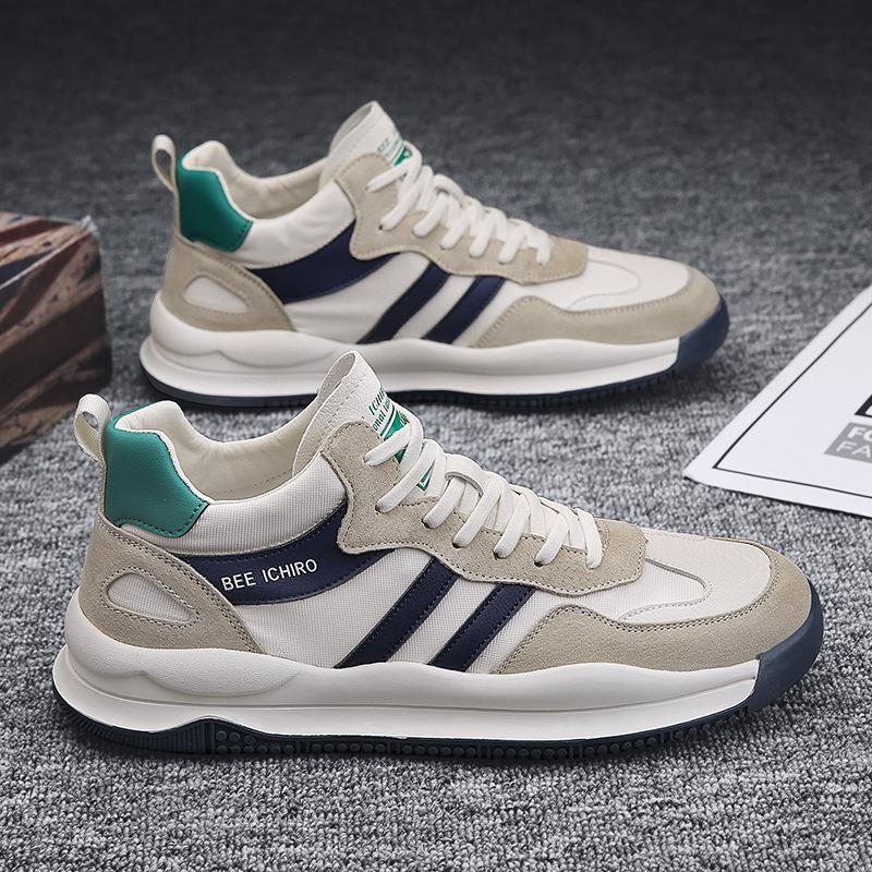 

Chinese casual men s shoes breathable versatile sports board shoes leather spring 39