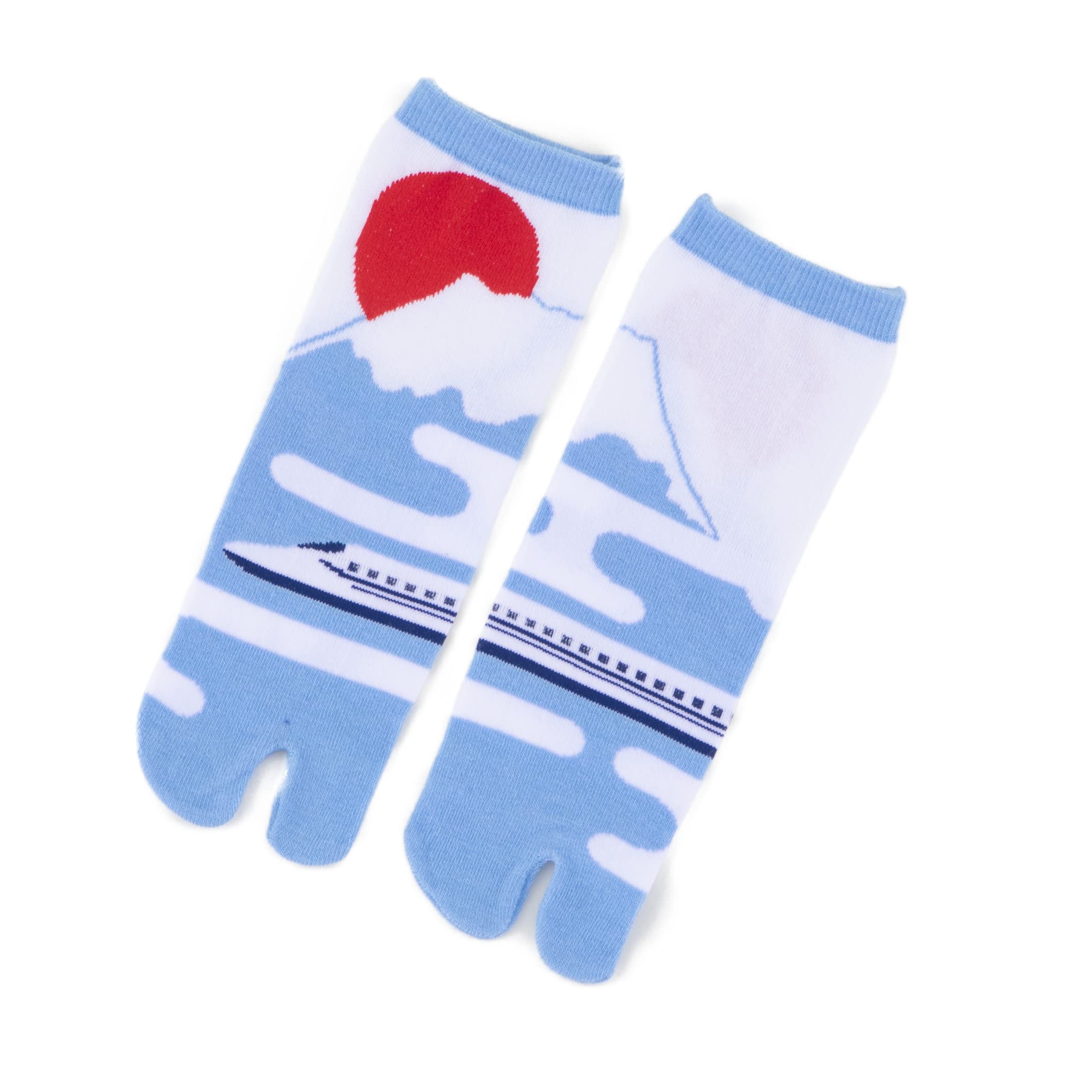 

Носки Tabi для детей Fuji for Tabi Socks Two in Japan Made in Nara Cotton Socks Long Medium Length Japanese Girls Baby Unisex [Noren]