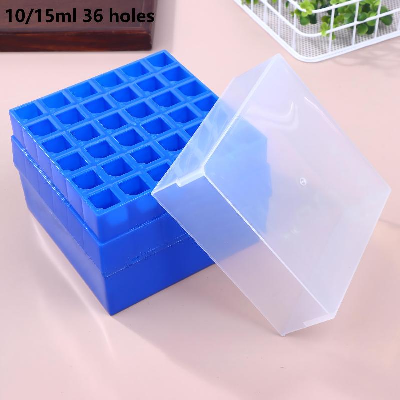 Plastic Freezer Storage Box For Tube Rack Microcentrifuge Test Tube Holder EP Tube Storage Case Experiment Pipette Tip Holder