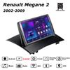Android Car-Play Car Radio For Renault Megane 2 2002-2009 Multimedia Player Head Unit Stereo GPS Navigation BT WIFI,2+64GB