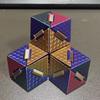 3D Printing Variety Geometric Changeable Magic Cube Anti Stress 3D Hand Flip Puzzle Cube Kids Stress  Fidget Toy