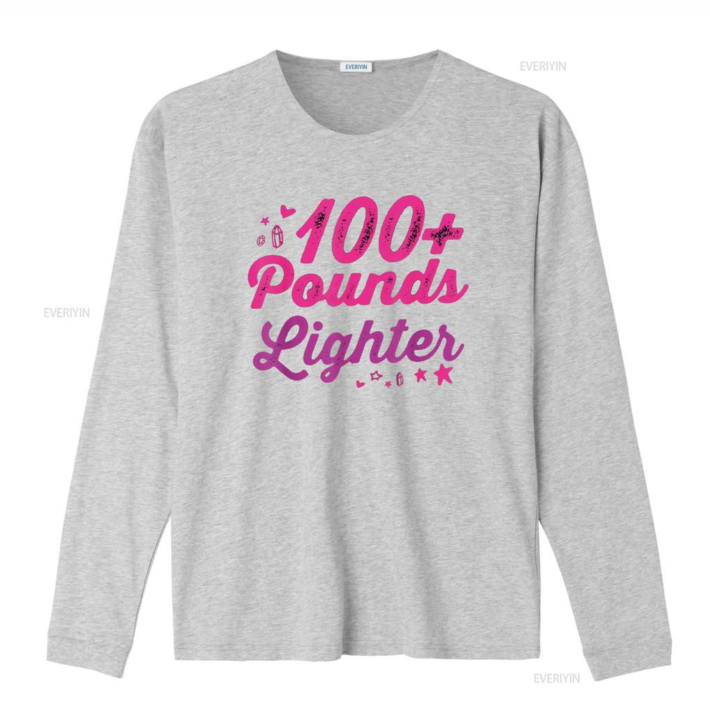 I lost 100 pounds Lighter Health goals Celebration Idea T Shirt vintage Washed Stretched Unisex Casual graphic streetwear