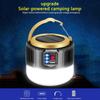 Waterproof USB Rechargeable LED Solar Tent and Camping Light for Outdoor, Emergency, and Night Market Use