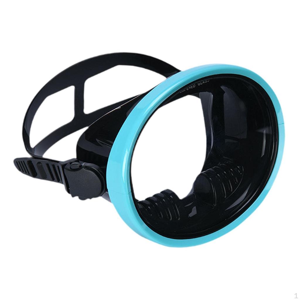 Single Lens Diving Mask No Fogging Swimming for Freediving Scuba