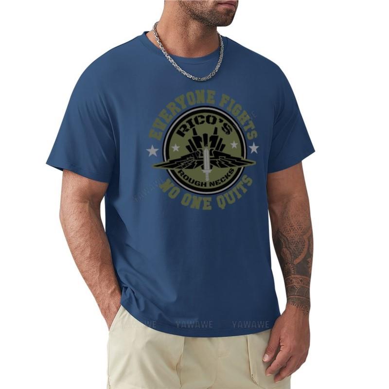

summer man black tshirts Mobile Infantry Ricos Roughnecks TShirt boys t shirts fan tshirts mens t shirts men cotton tshirt S