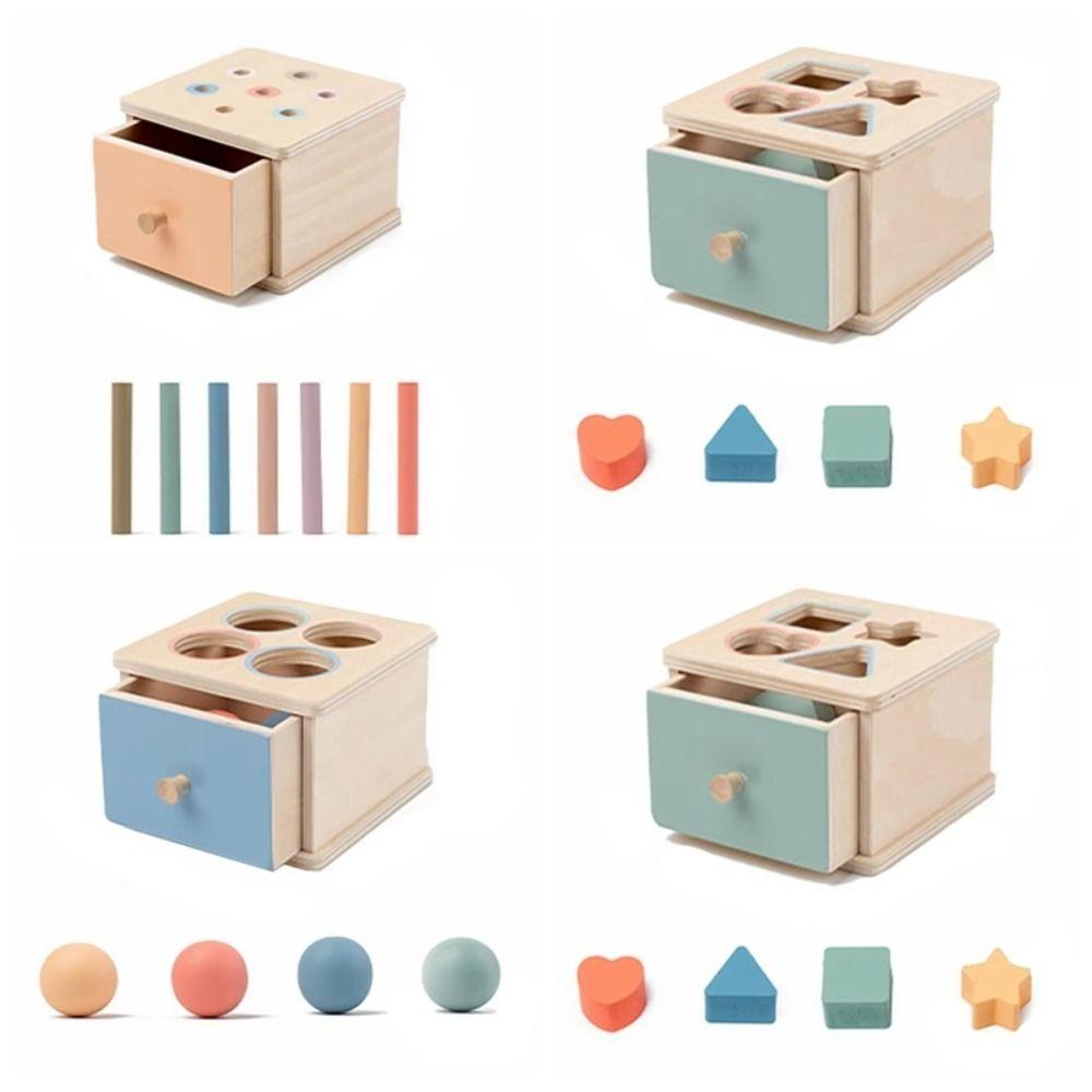Shape Matching Baby Object Permanent Box Color Cognition Early Education Box  Baby Gift