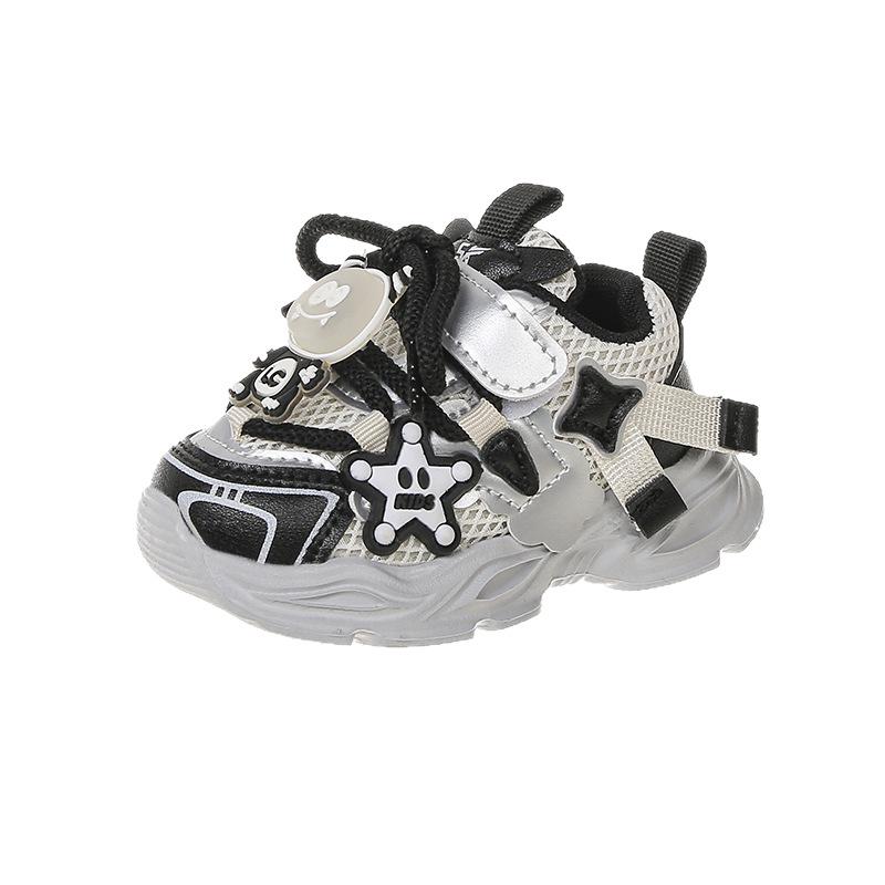 2025 Toddler Sneakers: Spring/Autumn Non-Slip, Soft Sole, Mesh Shoes for Boys & Girls