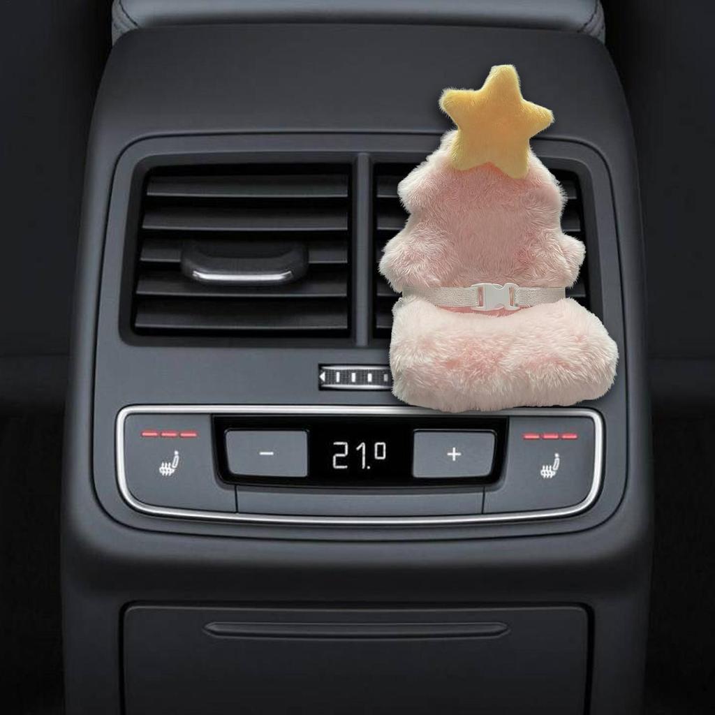 Car Vent Clips Cute Christmas Cute Automotive Decor Christmas Tree Doll Sofa Car Air Vent Clips For Vehicle Truck SUV Driver