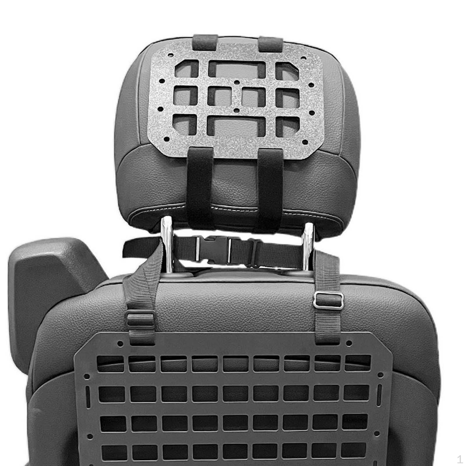 

Headrest Molle Panel Parts Pouch Rack for Vehicles Auto