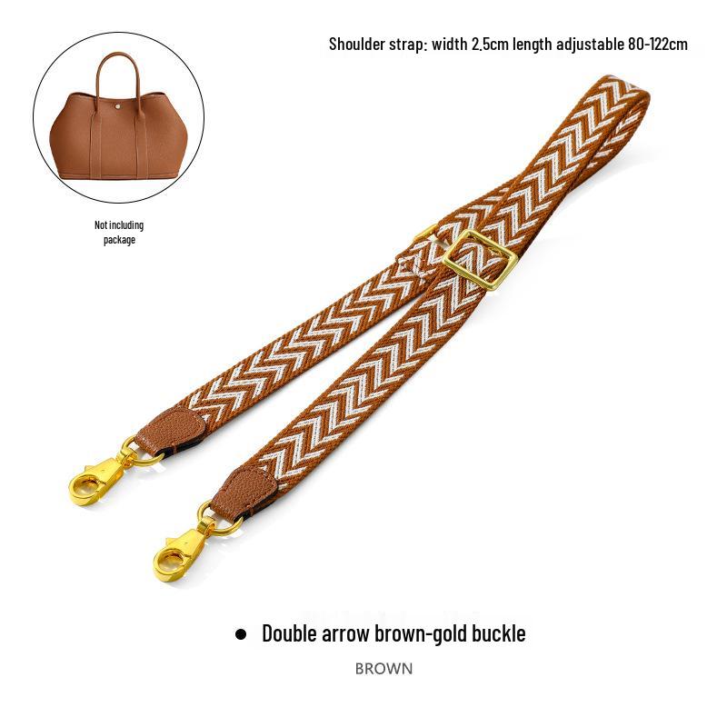 F-26 Twill Canvas Bag Strap: 2.5CM Width, 5CM Adjustable Wide Shoulder Strap for Versatile Suitcase and Bag Accessories