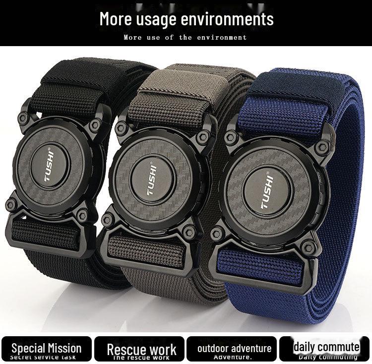 Pánský 3,8 cm multifunkční nylonový taktický tréninkový opasek