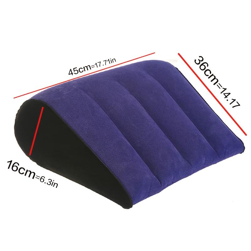 Adult Sex Toy Pillows, Inflatable Sex Position Pillows, Couple Sex Toy Pads Triangle Pads Provide Deeper Postural Support