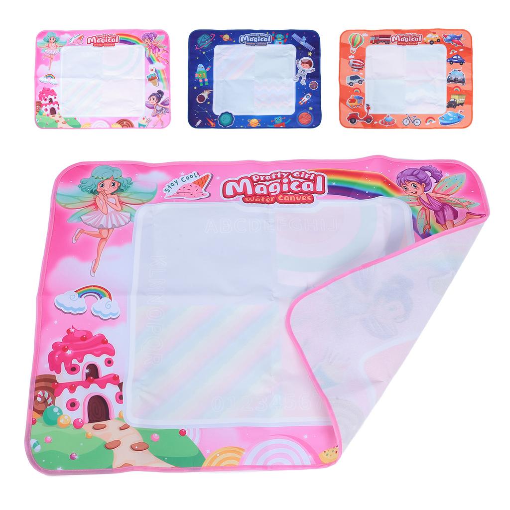 Barn Tidlig Læring Vannlerret Stort Gjenbrukbart Vaskbart Barn Vann Doodlekart for Hjem Utendørs