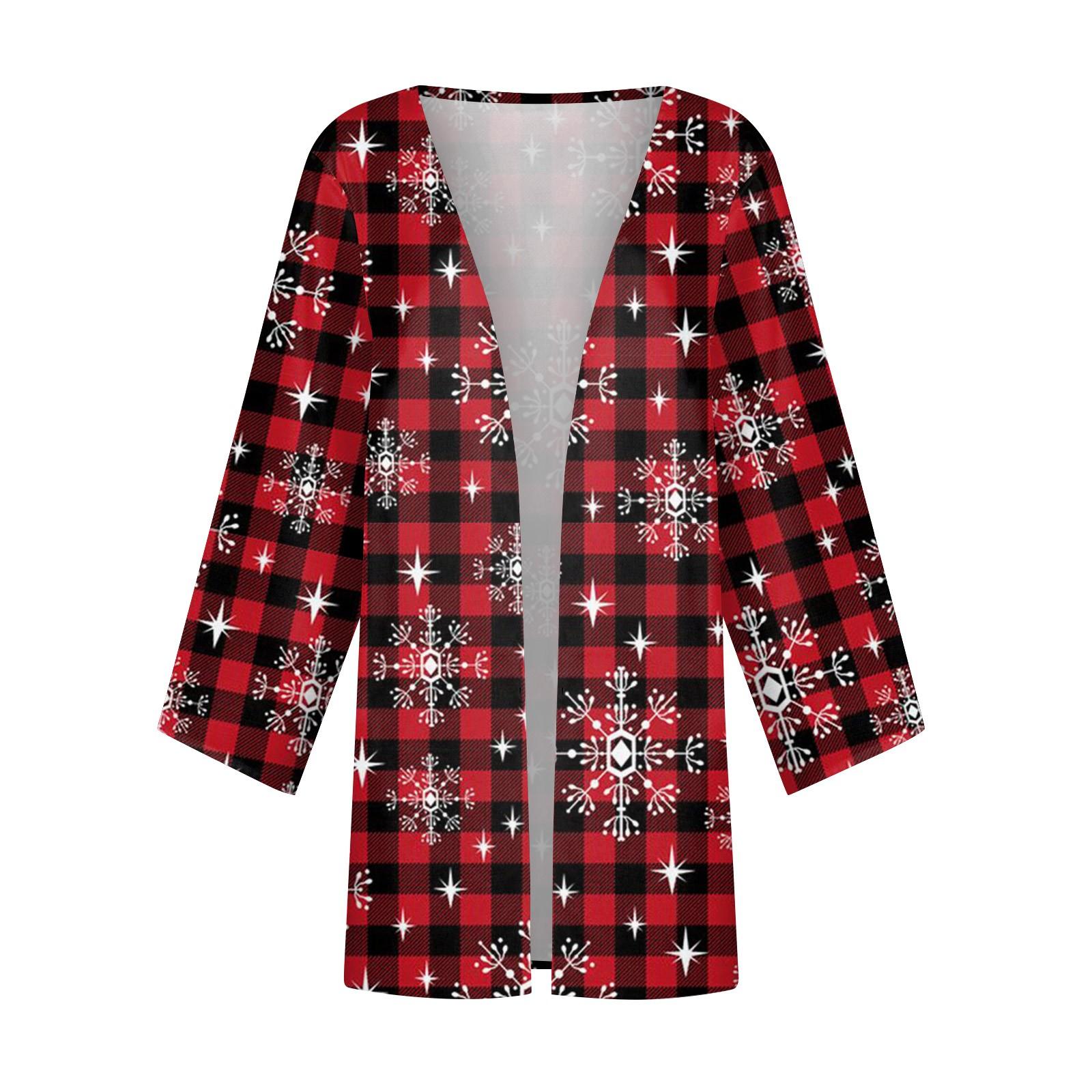 Женская повседневная модная легкая куртка средней длины с принтом Caot в стиле ретро — фото 5