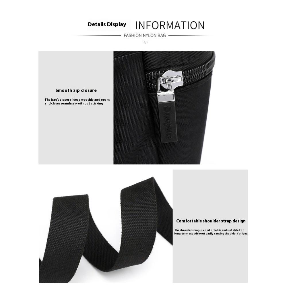 Autumn and Winter Nylon Women's Bag Casual Large-capacity Travel Bag Anti-splashing Multi-pocket Portable Messenger Shoulder Women's Bag