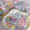 50Pcs Mix Card Cover Decoration Bow Heart-shaped Star Note Packaging Material Photocard Holder Making Doll Decor Accessories