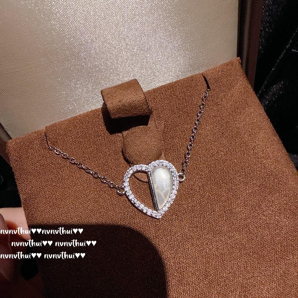 Sotheby S, Love Gemstone Fish Scale Necklace, Sparkling, Fritillary Love Zircon Bracelet, Set.