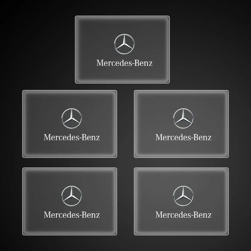 emblem Auto Decor Decals Car Window Wiper Stickers for MERCEDES BENZ AMG W203 W204 W205 W209 W210 W211 W212 W176 W166 W163 W221 OX6