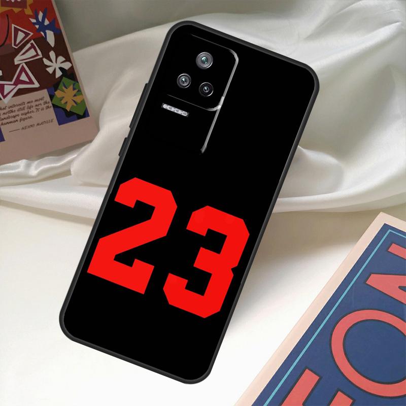 Basketball Number 23 Case For Xiaomi 17 14 15 Ultra 13T 14T 15T Pro POCO F8 Ultra F7 F5 F6 X3 X5 X6 X7 Pro Coque