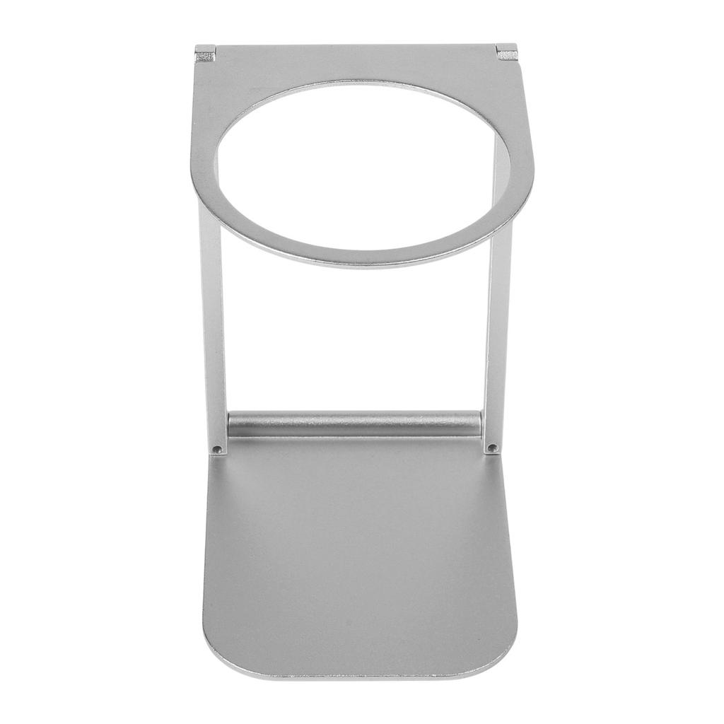 1Pcs Portable Coffee Machine Bracket Adjustable Stainless Steel Coffee Machine Bracket For Outdoor Use Deep Space 12.3*7.7*1cm