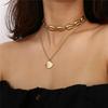 Celebrity Long Boho Choker Necklace Gold 40