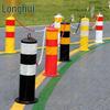 Longhui Reflective Traffic Safety Bollard and Chain