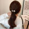 High-Elastic Pearl Hair Ring, New Small-Fragrance Style, Durable Ponytail Rope