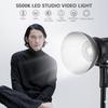 150W COB Stüdyo Işığı LED Video Işığı Fotoğraf Işığı 5500K Renk Sıcaklığı CRI 96 Kısılabilir