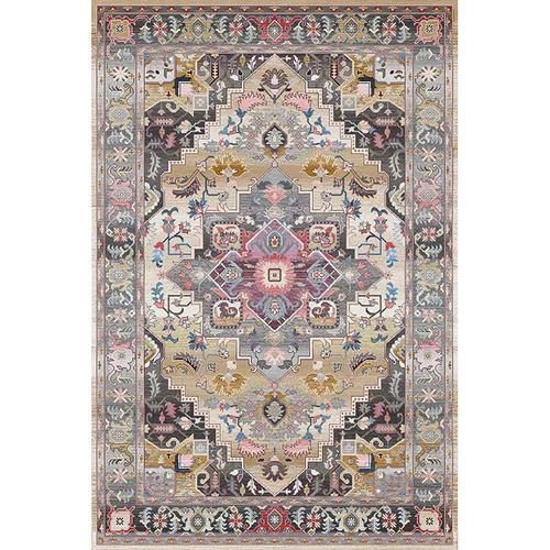 American Retro Living Room Decoration Carpet Boho Bedside Rugs for Bedroom Large Area Non-Slip Mat Washable Lounge Rug Tapis