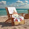 Ultra-Soft Beach Towel with Little My Theme,Ideal for Pool - Camping, Diving - Perfect Travel Essential, Vibrant Beach Towel.