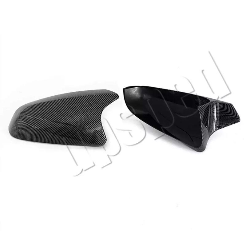 1Pair Carbon Fiber Side Rearview Mirror Cap Cover Trim For Lexus NX RX 2015-2024