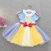 Pastel and rainbow tulle skirt are so cute Princess Dress Dress Cosplay Costume Costume Ariel Snow White Dress Alice Little Mermaid Halloween Disney